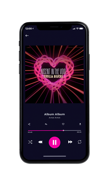 Tablet view of Premade Pop Album Cover - Mulberry #18058 | AlbumArtZone*