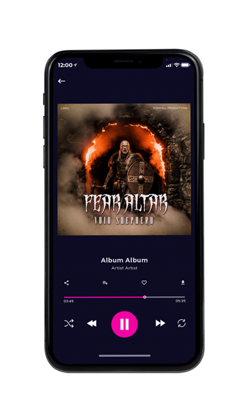 Tablet view of Premade Heavy Metal & Gothic Metal Album Cover - Black Marlin #18093 | AlbumArtZone*