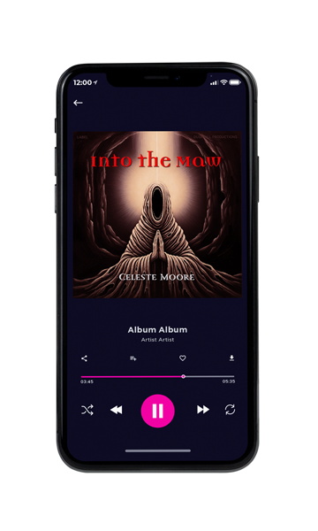 Tablet view of Premade Electronica & Ambient Book Cover - Tan #18113 | AlbumArtZone*