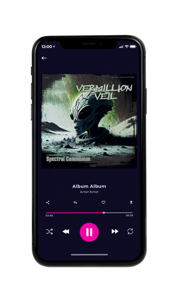 Tablet view of Premade Electronica & Ambient Album Cover - Heavy Metal #18167 | AlbumArtZone*