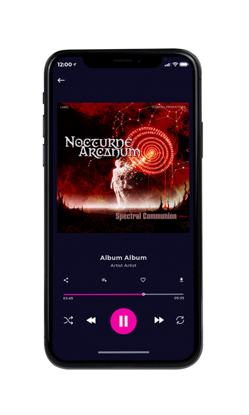 Tablet view of Premade Electronica & Ambient Book Cover - My Pink #18180 | AlbumArtZone*