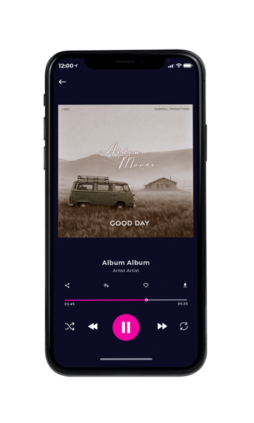 Tablet view of Premade Country & Acoustic Book Cover - Silk #18235 | AlbumArtZone*