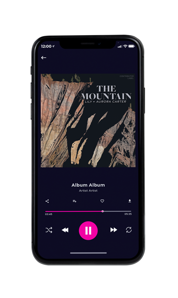 Tablet view of Premade Indie & Folk Music Album Cover - Sandrift #18245 | AlbumArtZone*