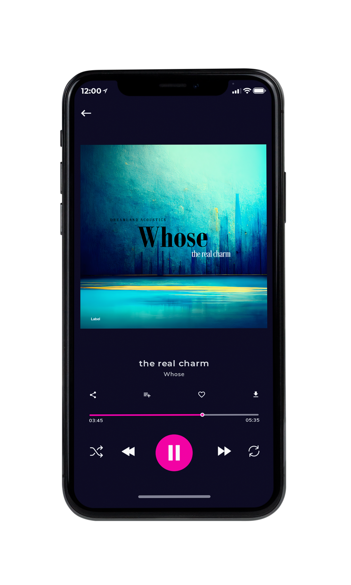 Tablet view of Premade Pop Album Cover - Magic Mint #20098 | AlbumArtZone*