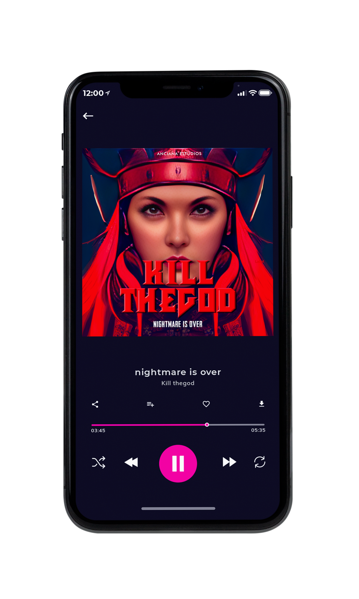 Tablet view of Premade Heavy Metal & Gothic Metal Album Cover - Cinnabar #20201 | AlbumArtZone*