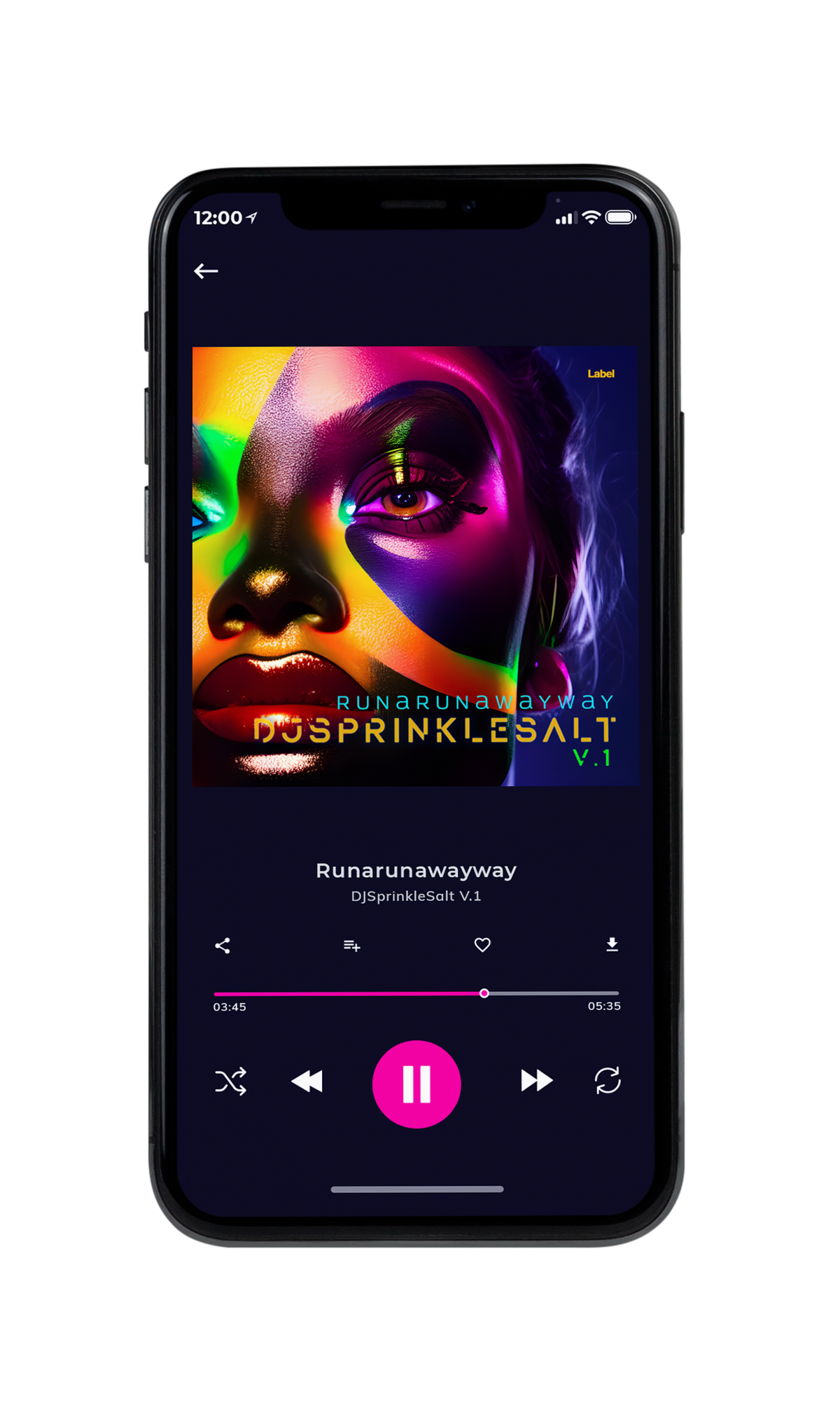 Tablet view of Premade Pop Album Cover - Di Serria #20270 | AlbumArtZone*
