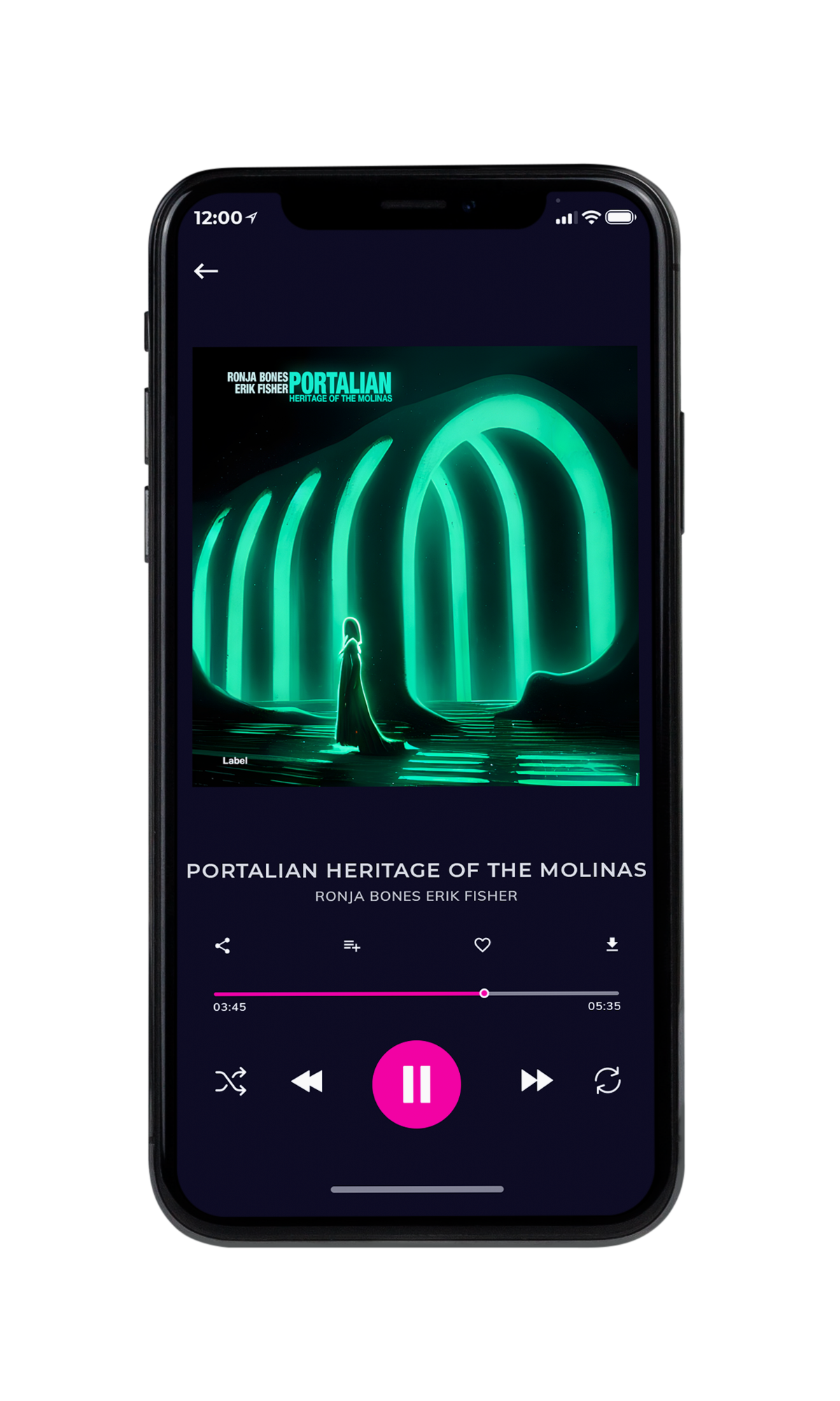Tablet view of Premade EDM, House & Dub Album Cover - Tiber #20278 | AlbumArtZone*