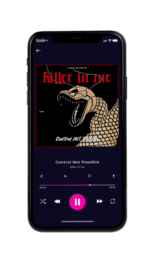 Tablet view of Premade Rock,Punk & Alternative Album Cover - Night Rider #20366 | AlbumArtZone*