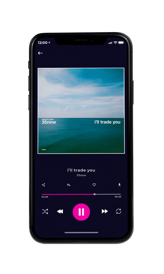 Tablet view of Premade EDM, House & Dub Album Cover - Blue Dianne #20411 | AlbumArtZone*