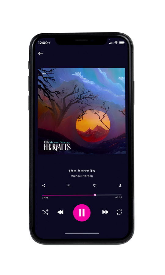 Tablet view of Premade Podcast Album Cover - Blackcurrant #20413 | AlbumArtZone*