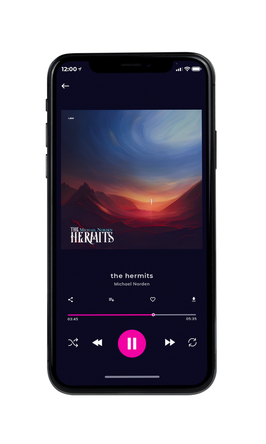 Tablet view of Premade Podcast Album Cover - Martinique #20414 | AlbumArtZone*