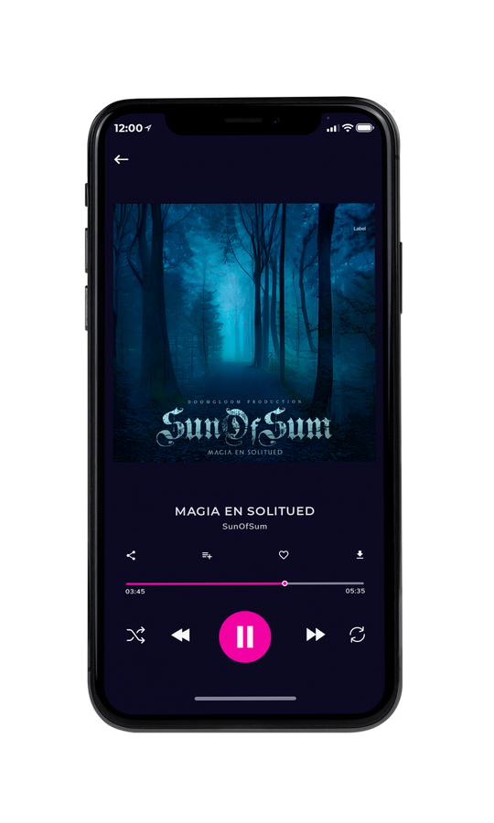 Tablet view of Premade Heavy Metal & Gothic Metal Album Cover - Blue Whale #20514 | AlbumArtZone*