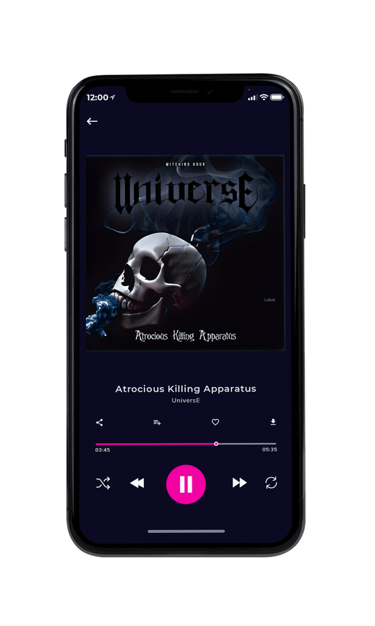 Tablet view of Premade Heavy Metal & Gothic Metal Album Cover - Cinder #20540 | AlbumArtZone*
