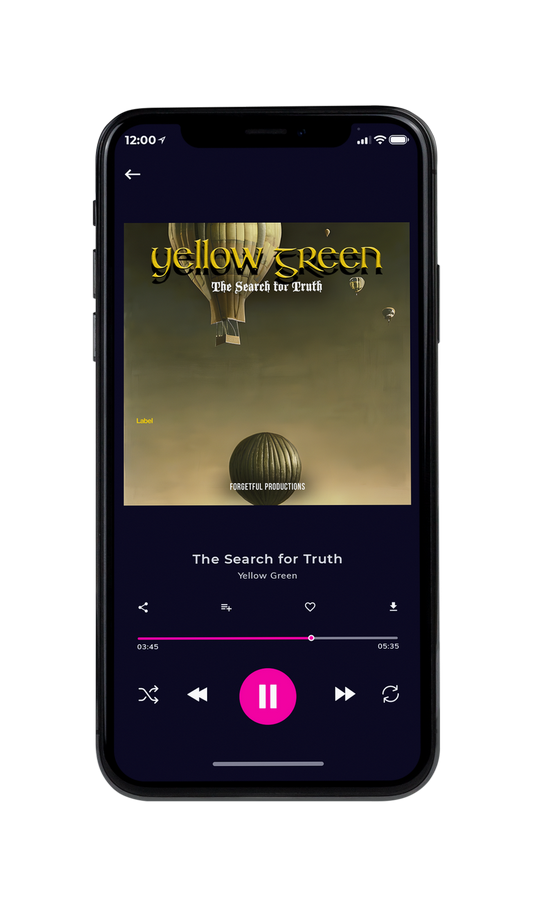 Tablet view of Premade Indie & Folk Music Book Cover - Hemlock #20590 | AlbumArtZone*