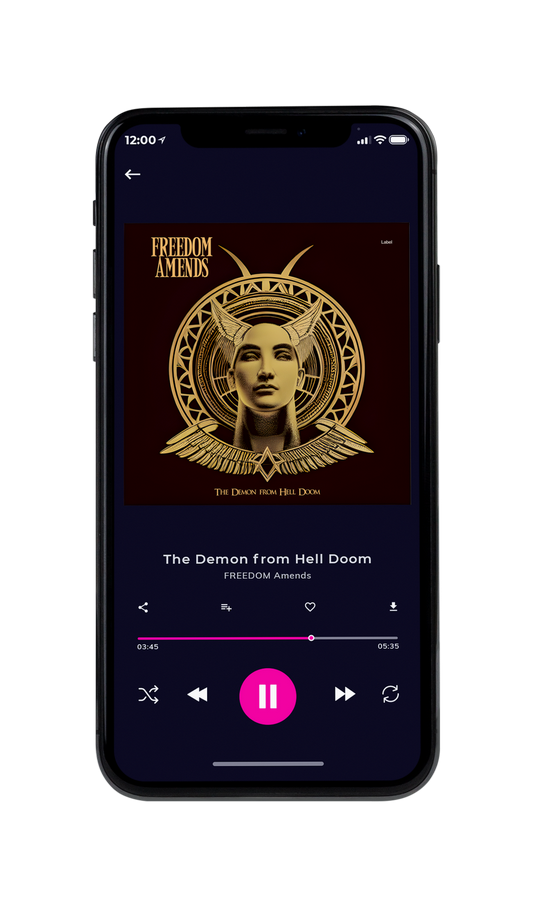 Tablet view of Premade Heavy Metal & Gothic Metal Album Cover - Twine #20671 | AlbumArtZone*