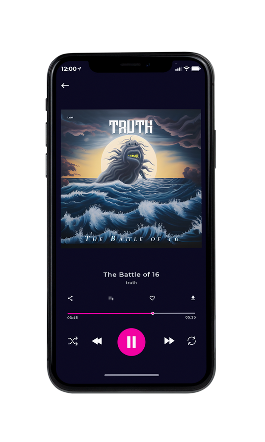 Tablet view of Premade Heavy Metal & Gothic Metal Album Cover - Oxford Blue #20856 | AlbumArtZone*
