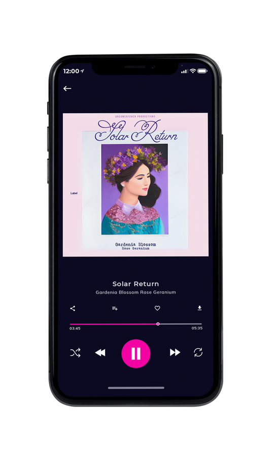 Tablet view of Premade Indie & Folk Music Album Cover - Dawn Pink #20953 | AlbumArtZone*