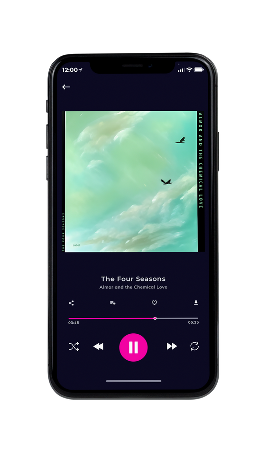 Tablet view of Premade Contemporary Music Album Cover - Moss Green #21031 | AlbumArtZone*