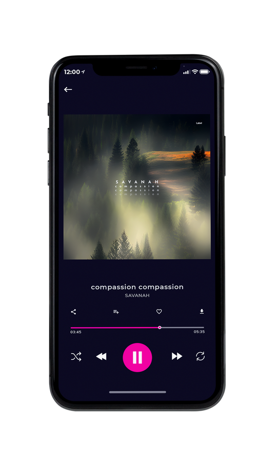 Tablet view of Premade Contemporary Music Album Cover - Lunar Green #21176 | AlbumArtZone*