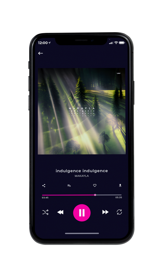 Tablet view of Premade Contemporary Music Album Cover - Lunar Green #21177 | AlbumArtZone*
