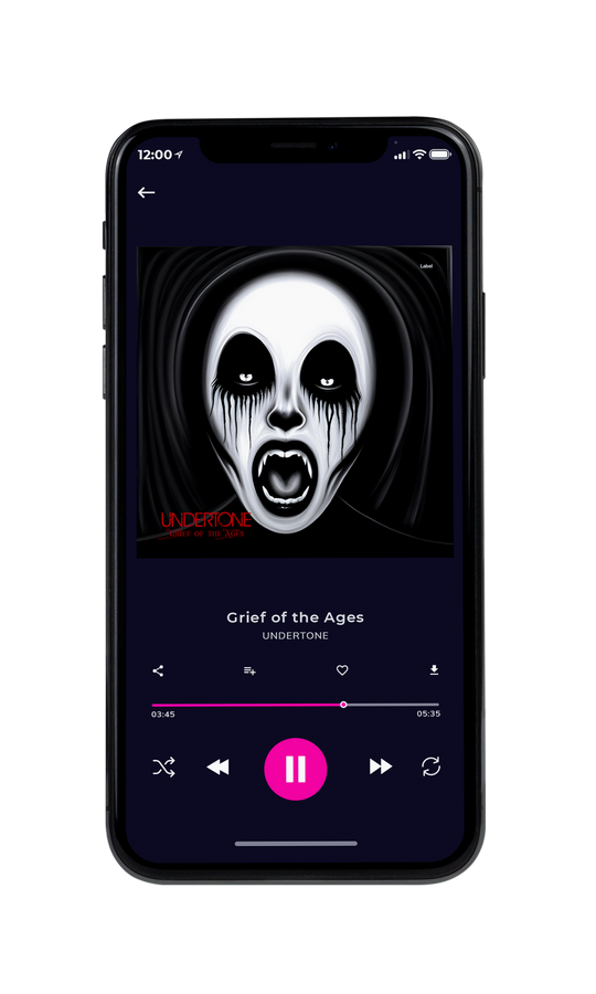 Tablet view of Premade Heavy Metal & Gothic Metal Album Cover - Silver #21208 | AlbumArtZone*
