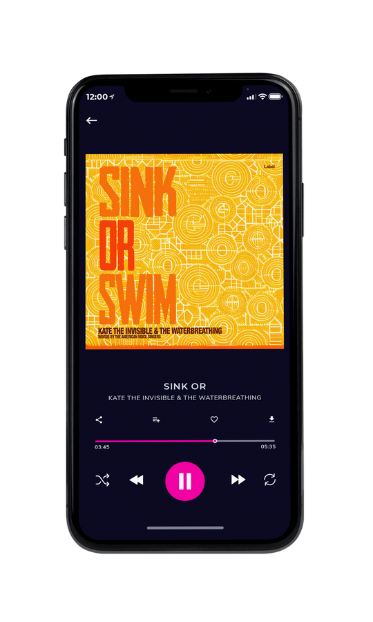 Tablet view of Premade Contemporary Music Book Cover - Lightning Yellow #21272 | AlbumArtZone*
