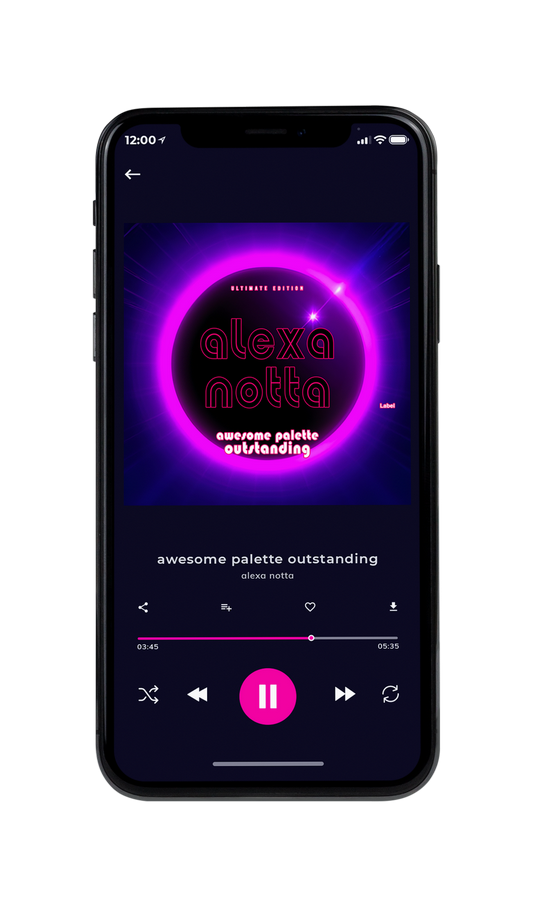 Tablet view of Premade EDM, House & Dub Album Cover - Shocking Pink #21301 | AlbumArtZone*