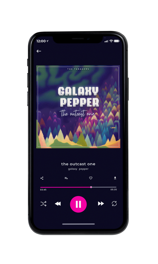 Tablet view of Premade Indie & Folk Music Album Cover - Martinique #21356 | AlbumArtZone*