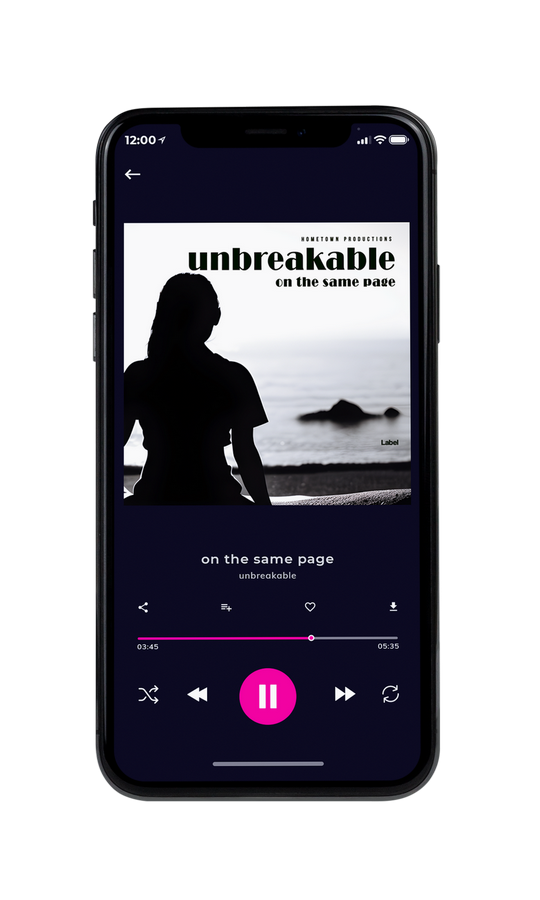 Tablet view of Premade Podcast Book Cover - Quill Gray #21457 | AlbumArtZone*