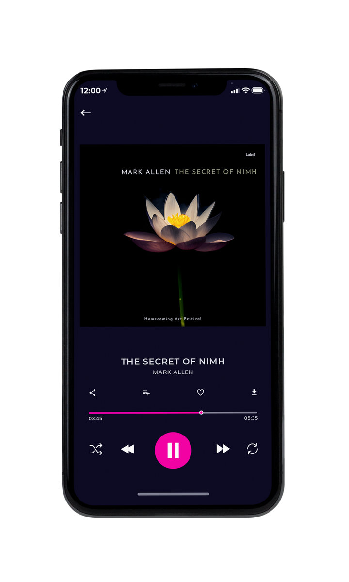 Tablet view of Premade EDM, House & Dub Album Cover - Black #21563 | AlbumArtZone*