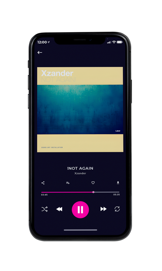 Tablet view of Premade EDM, House & Dub Album Cover - Chathams Blue #21590 | AlbumArtZone*