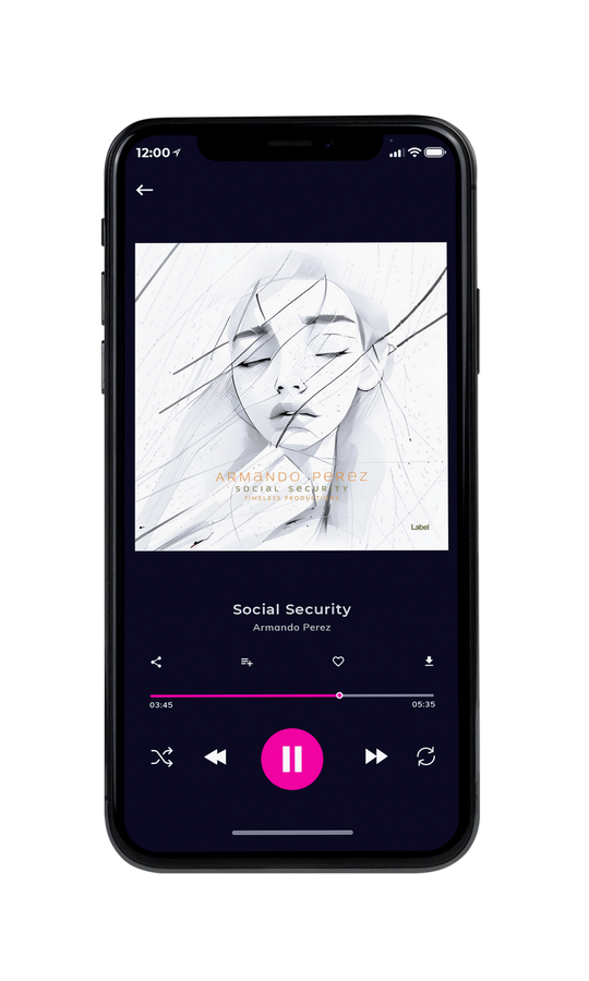 Tablet view of Premade Pop Album Cover - Desert Storm #21597 | AlbumArtZone*