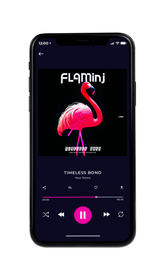Tablet view of Premade Pop Album Cover - French Rose #21657 | AlbumArtZone*