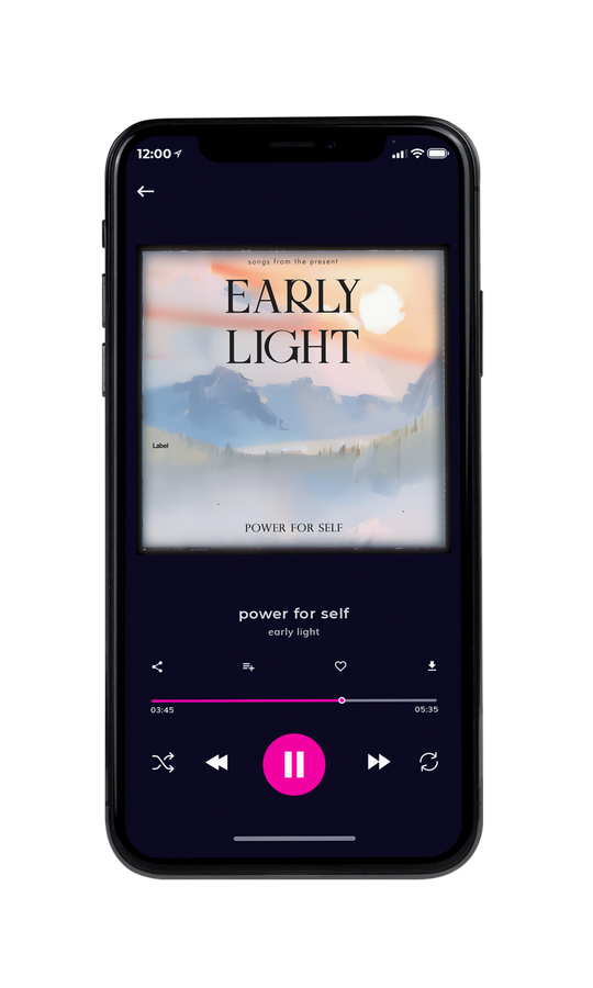 Tablet view of Premade Indie & Folk Music Album Cover - Swirl #21801 | AlbumArtZone*