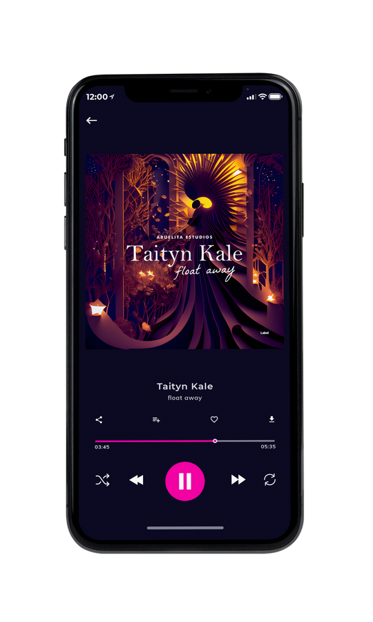 Tablet view of Premade Country & Acoustic Album Cover - Valentino #21830 | AlbumArtZone*