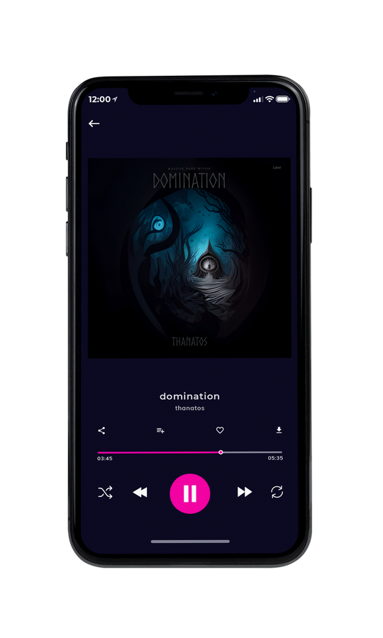 Tablet view of Premade Heavy Metal & Gothic Metal Album Cover - Cinder #21900 | AlbumArtZone*