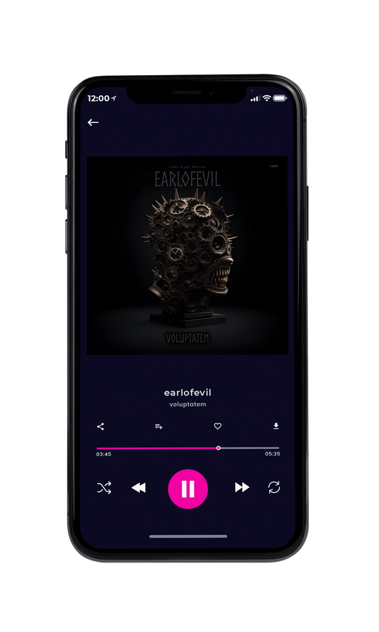 Tablet view of Premade Heavy Metal & Gothic Metal Album Cover - Cod Gray #21902 | AlbumArtZone*