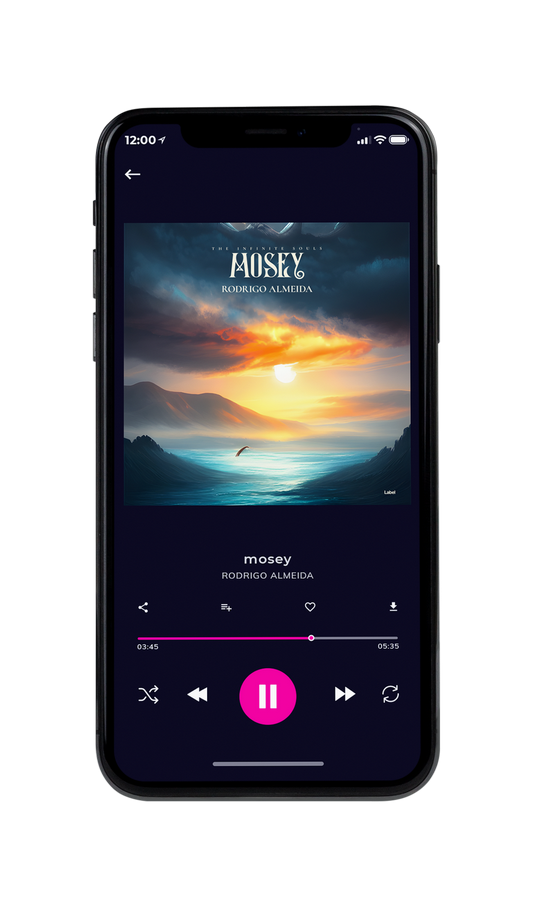 Tablet view of Premade Heavy Metal & Gothic Metal Album Cover - Oxford Blue #22003 | AlbumArtZone*