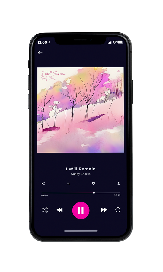 Tablet view of Premade Pop Album Cover - Rose Fog #22088 | AlbumArtZone*