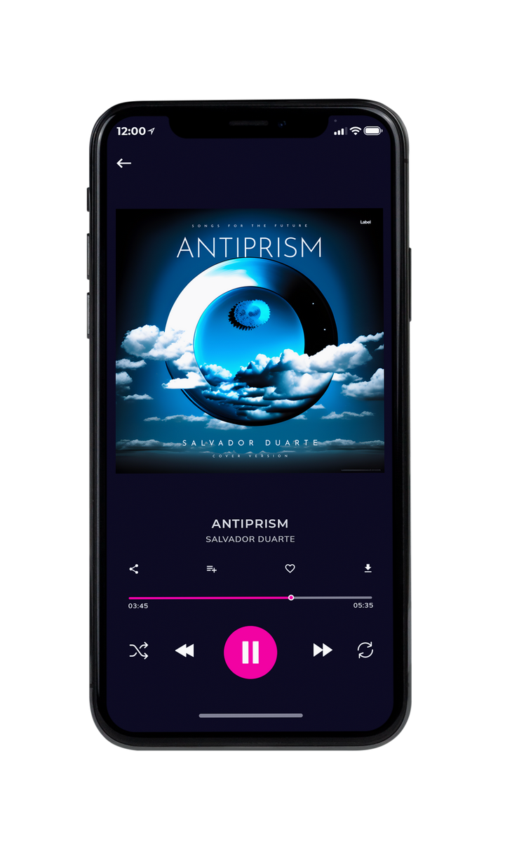 Tablet view of Premade Electronica & Ambient Album Cover - Firefly #22149 | AlbumArtZone*