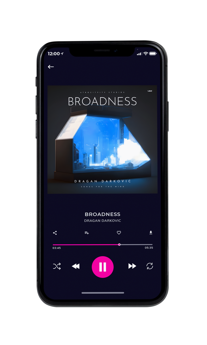 Tablet view of Premade Electronica & Ambient Book Cover - Shark #22159 | AlbumArtZone*