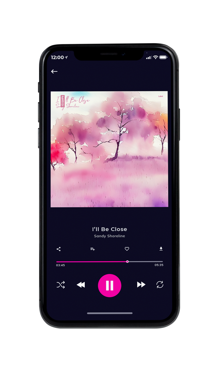 Tablet view of Premade Pop Album Cover - Cavern Pink #22197 | AlbumArtZone*