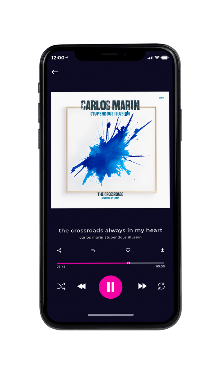 Tablet view of Premade Pop Album Cover - Cararra #22237 | AlbumArtZone*