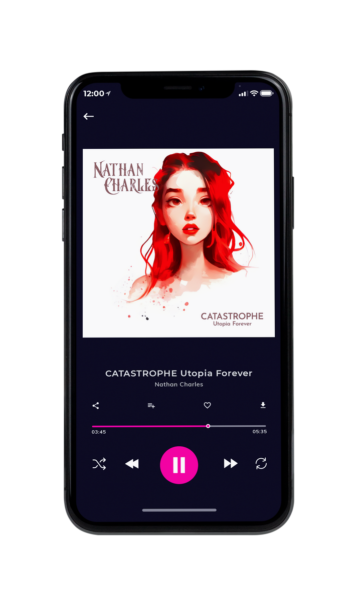 Tablet view of Premade Pop Album Cover - Champagne #22381 | AlbumArtZone*