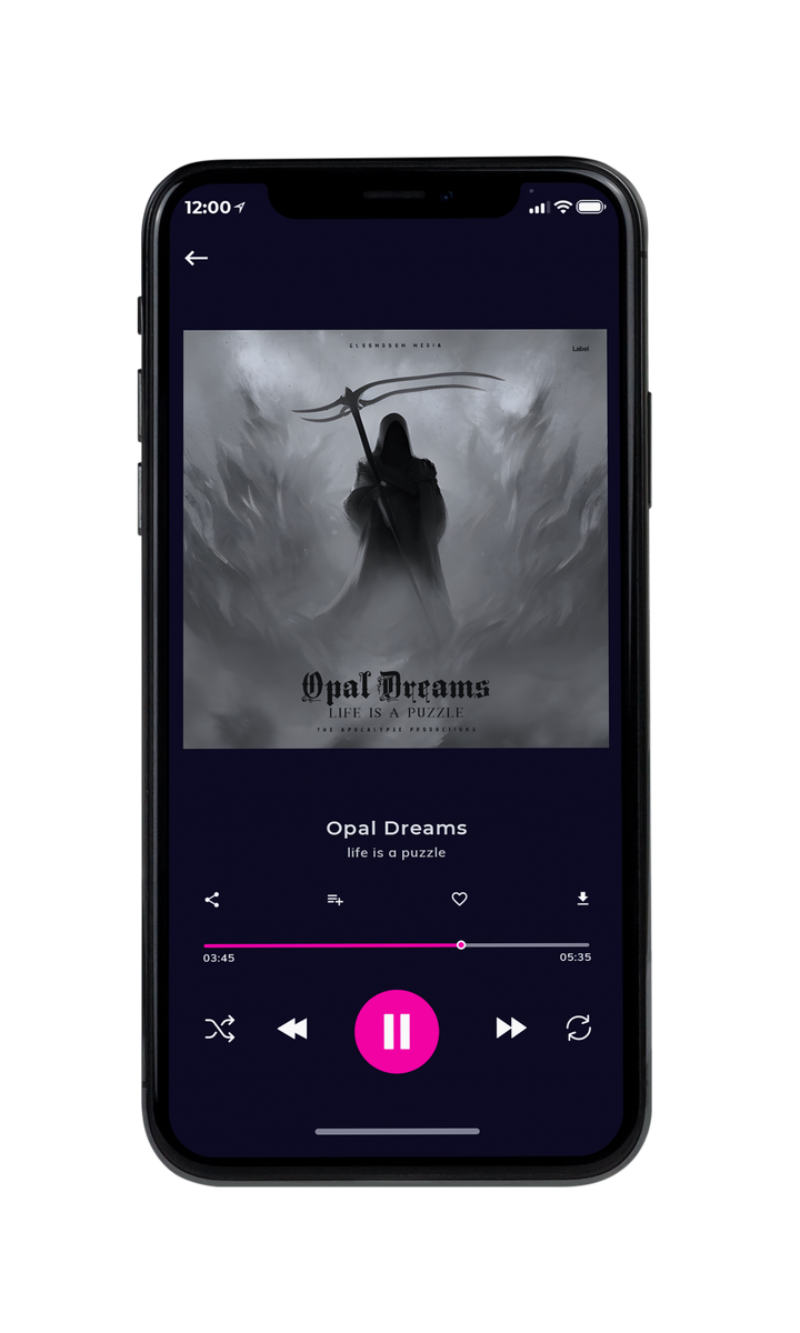 Tablet view of Premade Heavy Metal & Gothic Metal Album Cover - Dove Gray #22388 | AlbumArtZone*