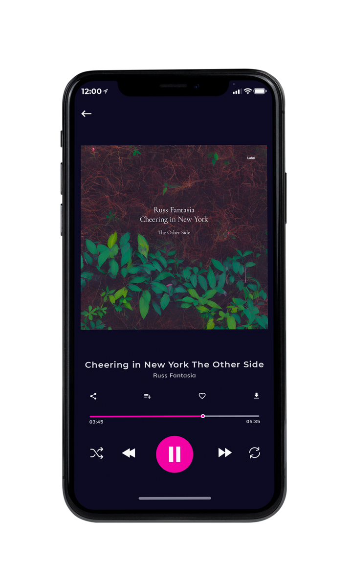 Tablet view of Premade Pop Album Cover - Thunder #22484 | AlbumArtZone*