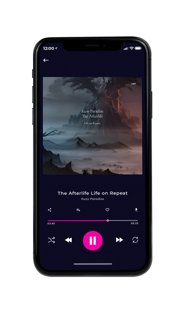 Tablet view of Premade Indie & Folk Music Album Cover - Tundora #22486 | AlbumArtZone*