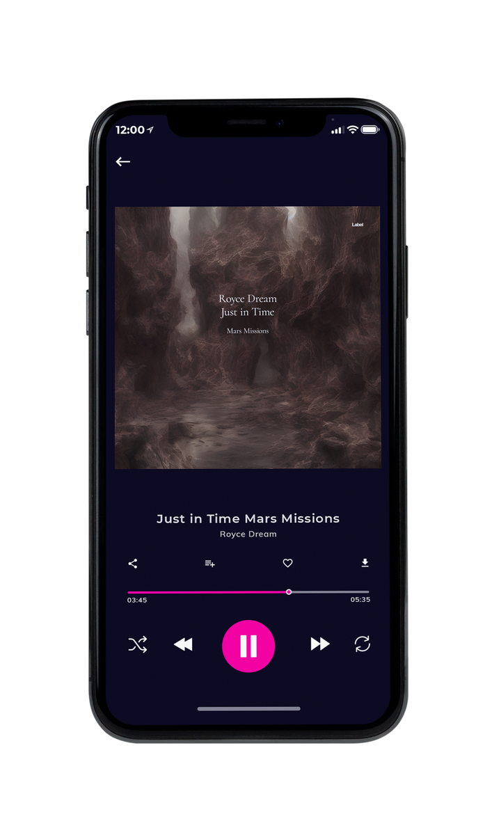 Tablet view of Premade Indie & Folk Music Album Cover - Taupe #22488 | AlbumArtZone*
