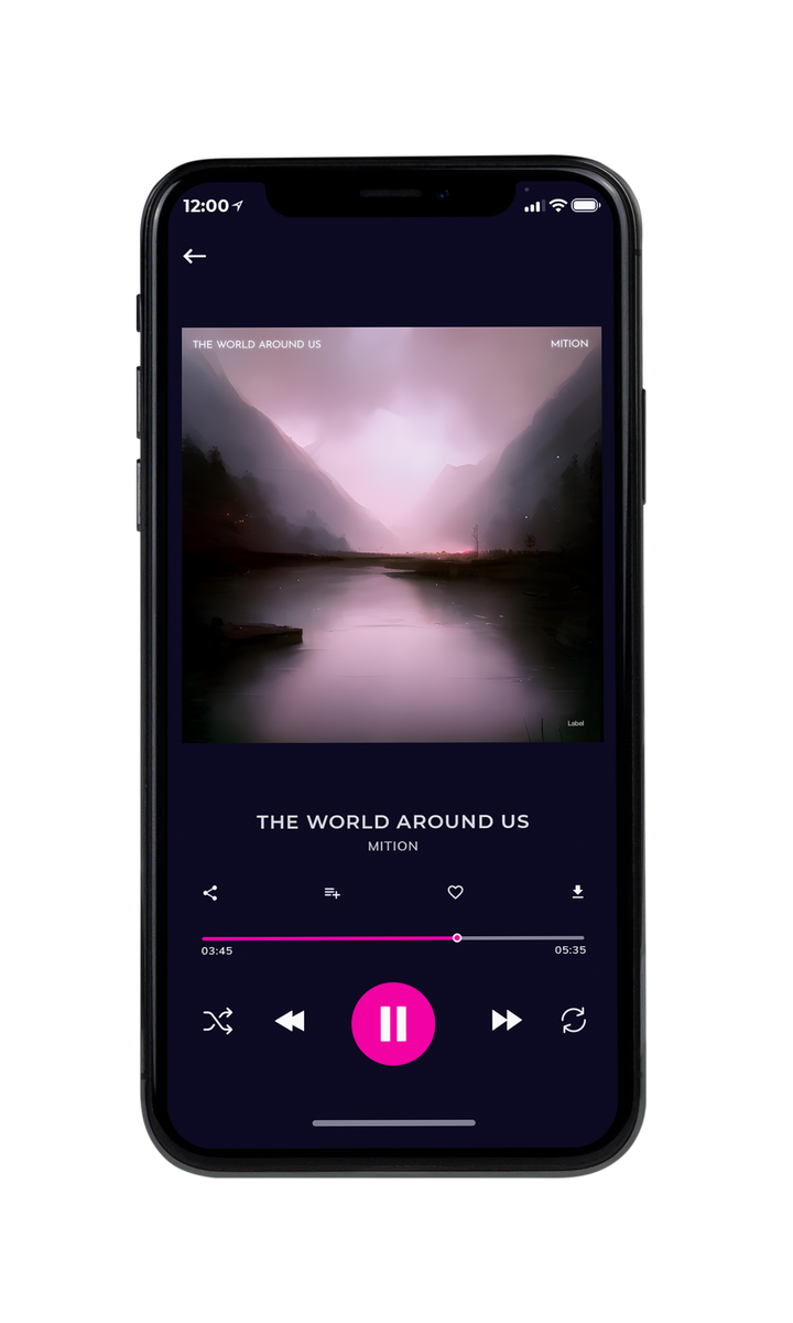 Tablet view of Premade Dance & House Album Cover - Thunder #22569 | AlbumArtZone*