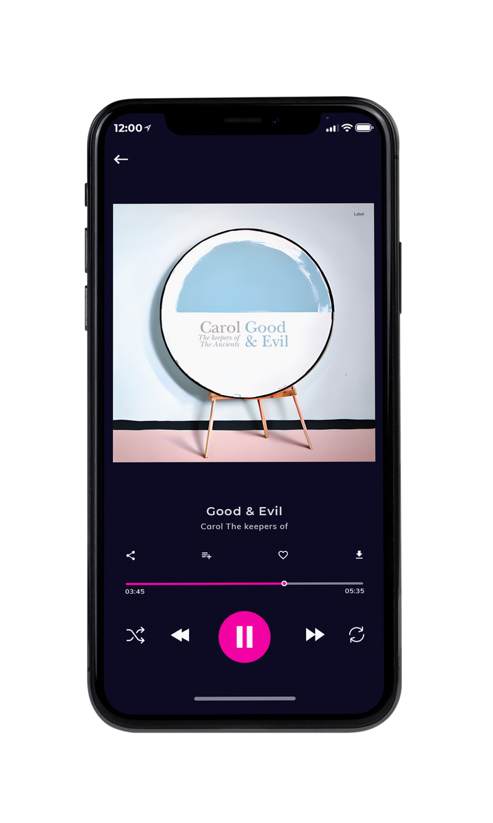 Tablet view of Premade Pop Album Cover - Iron #22570 | AlbumArtZone*